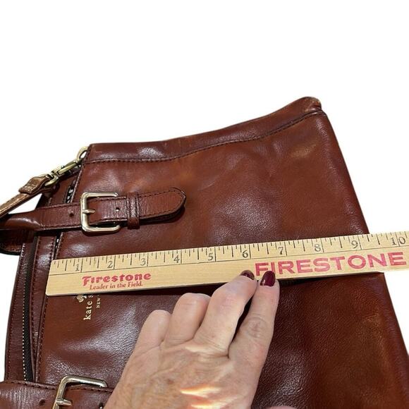 KATE SPADE handbag crossbody satchel leather - Picture 11 of 12